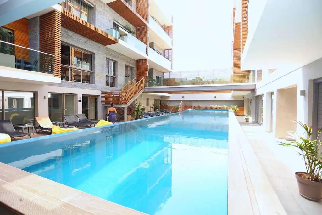 Luxury Apartment At Corniche , Seaview Close Beach Casablanca Ngoại thất bức ảnh
